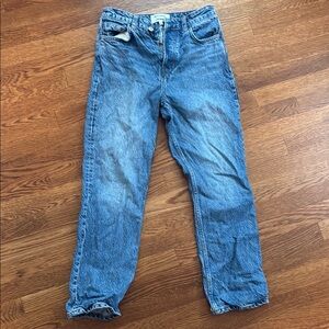 Reformation Cynthia High Rise Straight Jeans